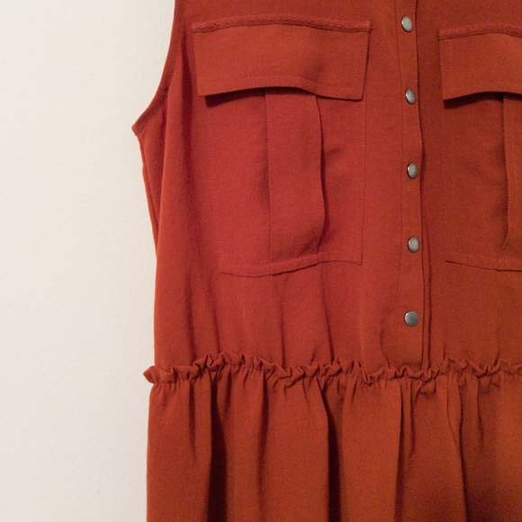 Burberry Brit sleeveless dress, snap button size 6 - Picture 5 of 8